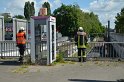 Unfall zwischen zwei KVB Bahnen Koeln Hoehenhaus Im Weidenbruch P074
